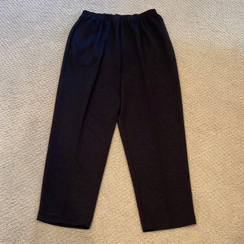 Alfred Dunner size 18 black pants